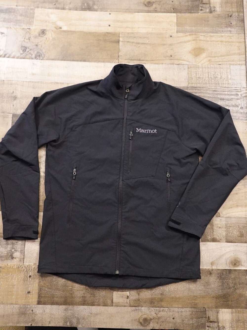 Marmot Bero Softshell Jacket Men’s XL Black Full Zip Windproof Outdoor